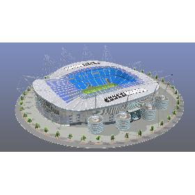 3D model Etihad Stadium Manchester
